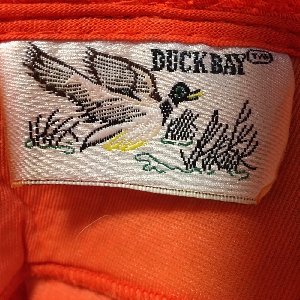 Hi Vix Neon Orange Hunting Hat Duck Bay Sz Sm - Picture 9 of 10